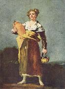 Francisco de Goya Wassertragerin France oil painting artist